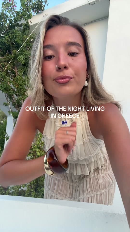 Outfit of the night: living in Zante 🇬🇷